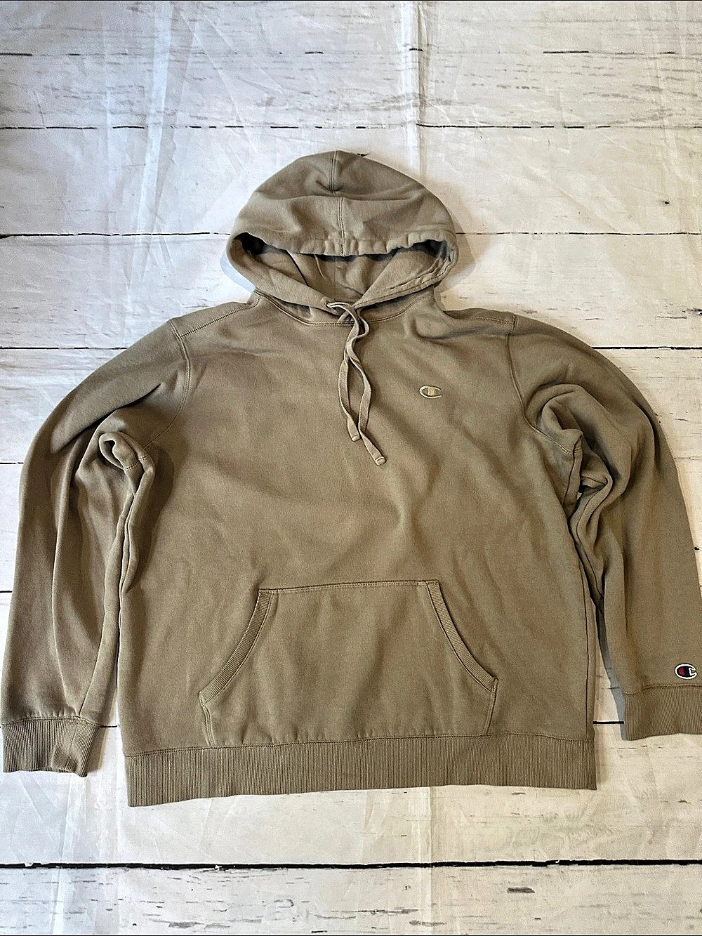 Champion Powerblend Fleece Pullover Hoodie Men's Large